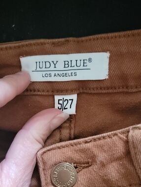 Judy Blue High-Rise Jeans in Rust